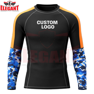 Rashguard Sublimado para MMA, Pantalones Cortos de Gimnasio de Doble Capa, con Logotipo Personalizado, Transpirables, Ecológicos, que Absorben la Humedad, 2 en 1, con Bolsillo Oculto - Product Image 4