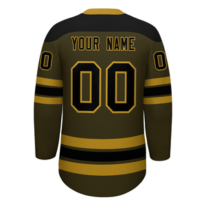 Maillot de hockey sur glace personnalisé avec logo, uniforme d'équipe pour les entraînements et les matchs de ligue, maillot de hockey sur glace de haute qualité et performant - Product Image 6