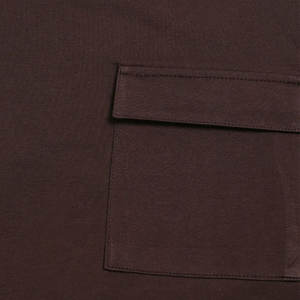 Camiseta Vintage de Cuello Redondo, Diseño de Bolsillo OEM, Lisa, de Color Sólido, Ajuste Holgado, Precio Económico al por Mayor, con Impresión de Logotipo Personalizado - Product Image 5