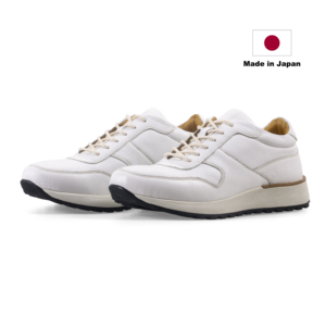 Zapatillas de Invierno de Cuero con Cordones, Ligeras, Simples y Elegantes, Hechas en Japón con Piel de Ciervo de Alta Calidad - Product Image 4