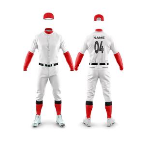 Ensemble de vêtements de sport personnalisé pour équipe de baseball et de softball 2024, nouveau design, respirant, séchage rapide, antibactérien, polyester, pantalon 2 pièces - Product Image 1