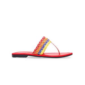 Pantoufles de sport décontractées rouges pour filles KD5456 - Product Image 3