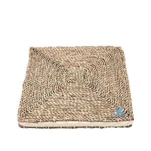 Top Rated Water Hyacinth <b>Pouf</b> Handmade Natural Ottoman Floor <b>Seating</b> Modern Home Decor Vietnam Factory - Product Image 3
