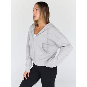 2025 moda mujer moda reina gimnasio Tops cremallera completa recortada sudaderas chaquetas cómodas Casual Otoño Invierno trajes - Product Image 3