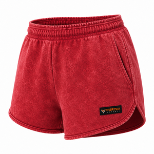 Shorts délavés pour femmes, best-seller, respirants, coupe ample, en coton léger, en promotion - Product Image 6