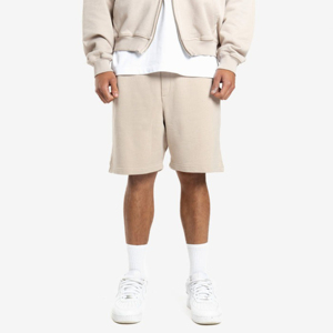 Shorts de sport décontractés pour hommes, 100% coton, tissu peigné, taille élastique, respirant, séchage rapide, anti-UV, course à pied, entraînement - Product Image 6
