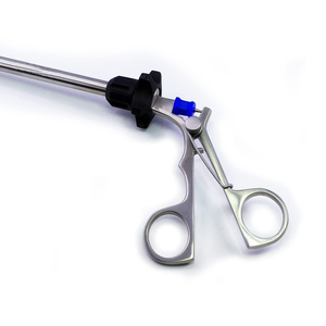 Pinza Satinsky Manual Reutilizable Plateada de 10mmx40cm, Instrumento Quirúrgico Laparoscópico de Acero Inoxidable, Aprobado por CE, Alta Calidad - Product Image 5