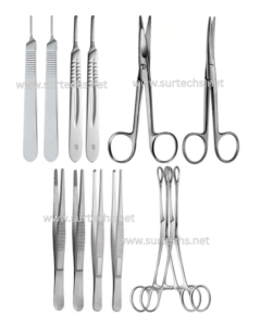 Juego de Instrumentos Quirúrgicos de Acero Inoxidable para Excisión de Neoplasmas Cutáneos, Certificación CE, Grado Hospitalario - Product Image 2
