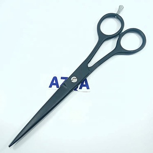 Vente en gros Ciseaux de barbier enduits de noir avec bords tranchants Poignée ergonomique pour la coupe de cheveux en salon et à la maison - Product Image 3