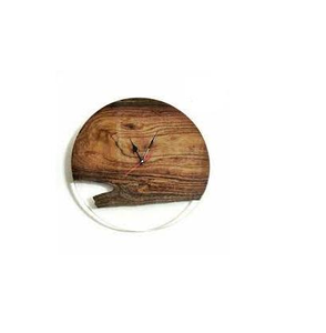 Epoxy Resin Wood Resin <b>Clock</b> Handicraft Home and Parties Living Room <b>Decor</b> Wood Resin <b>Wall</b> Decorate Item - Product Image 1