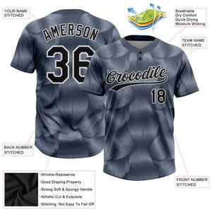 Camiseta de Béisbol Personalizada Splendid Apparel, Impresión por Transferencia de Calor, 100% Poliéster, Absorbe la Humedad, Manga Corta, para Hombre - Product Image 2