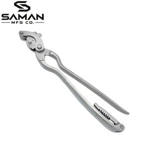 Emasculador Curvo de Alta Calidad con Trinquete, Herramienta de Castración Veterinaria para Ganado, de Acero Inoxidable Resistente - Product Image 2