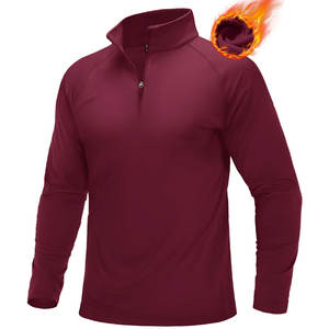 Sudadera de hombre con cremallera 1/4, forro polar suave, tejido de 320GSM, talla personalizada, para todas las estaciones, suministro de fábrica, MOQ bajo, envío a todo el mundo, OEM - Product Image 6