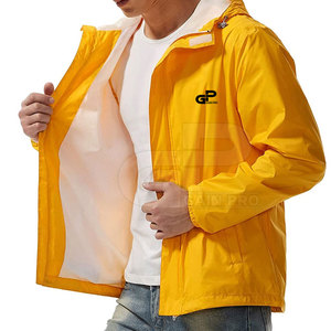Veste coupe-vent de golf athlétique pour hommes, légère, résistante au vent, respirante, pour les sports de plein air et les activités quotidiennes. - Product Image 3