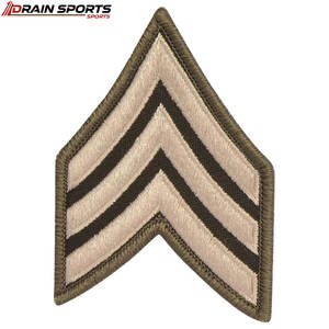 Écussons de grade uniforme brodés de haute qualité en stock – Écussons de grade uniforme brodés - Product Image 3