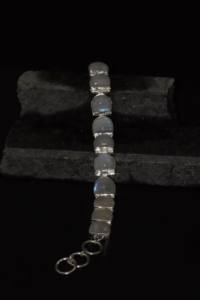 Pulsera de Piedras Preciosas Naturales Arcoíris con Plata de Ley 925 |   Pulsera de Piedras Preciosas Multicolores |   Joyería de Plata Hecha a Mano para Mujer - Product Image 5