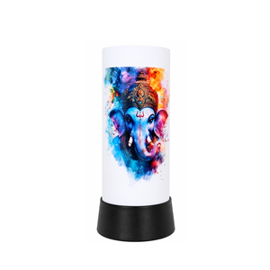 Lord Ganesha <b>LED</b> Table Lamp Spiritual Decorative Night <b>Light</b> Warm Glow Bedside Temple Home Meditation Gift Electric Desk Lamp - Product Image 1