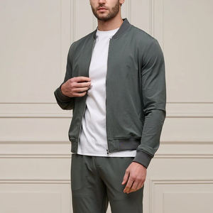 Vestes bomber pour hommes, prix de gros, meilleures ventes, couleur unie, légères, pour adultes. - Product Image 4