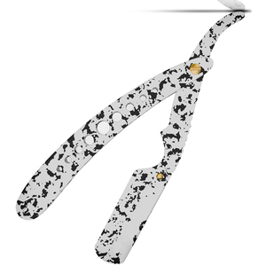 Hot Selling Folding Straight Edge <b>Razor</b> for <b>Men</b> Stainless Steel Barber Shaving Tool Stylish Camouflage Design Custom Packaging - Product Image 5