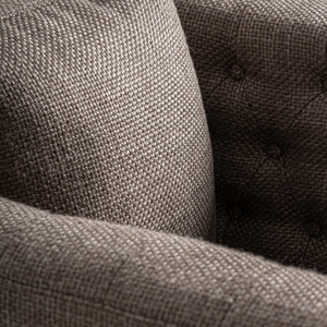 Sillón de Salón Premium para Interiores, Silla de Teca Sólida Tapizada, Asiento Profundo, Respaldo Acolchado, Cojín Suave, Muebles para Sala de Estar - Product Image 5