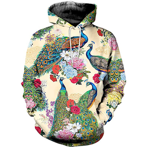 Vente en gros de sweats à capuche oversize pour hommes - Product Image 5