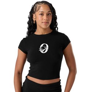 Camiseta Deportiva Corta sin Costuras para Mujer, Ideal para Gimnasio, Fitness, Yoga, Entrenamiento, Manga Corta, Ropa Deportiva de Secado Rápido - Product Image 1