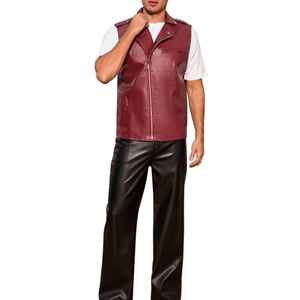 Veste en cuir de moto et streetwear nouvelle génération, qualité supérieure, fabrication directe Sialkot Pakistan. - Product Image 4