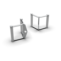 Empuñadura QLI QDH008 de doble D para Lat Pulldown y fila sentada