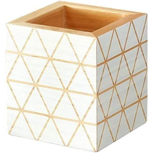 ที่ใส่ปากกาสีฟ้าสดใสเกรดอาหาร พร้อมลายฝังกระดูก โดย barkah star - Product Image 3