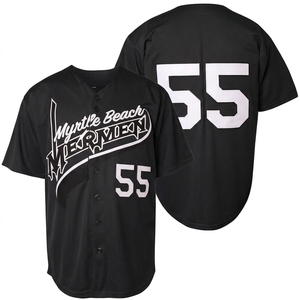 Nuevos Uniformes de Béisbol, Ropa con Impresión Bajo Demanda, Impresión por Sublimación, Productos de Envío Directo, Jersey de Béisbol Personalizado - Product Image 5