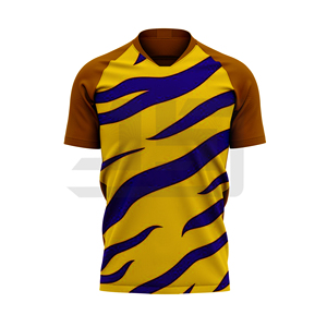 Premium Soccer Jersey Heat-Transfer Printed 100% Polyester Football Shirt Lightweight Moisture Wicking Breathable Sportswear - Product Image 6