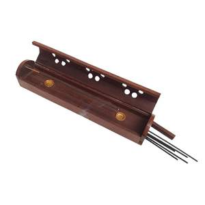 Caja de Madera para Incienso, Soporte Multiusos de Madera de Sheesham para Agarbatti con Soporte para Varillas, a Bajo Precio, Suministro al por Mayor - Product Image 3