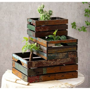 Étagère flottante rustique industrielle en bois d'acacia récupéré Aqdus Saleem avec supports en fer forgé 90x25x15cm pour le rangement dans le salon - Product Image 6