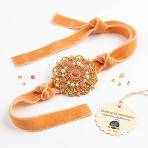 Wholesale 12mm Peach Single Face Velvet Ribbon 50 Yard <b>Roll</b> Shrink-Resistant Packing Hampers Thali Decor Craft <b>Boxes</b> - Product Image 3