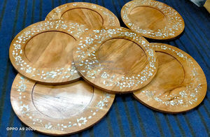 Bandeja de pastel de dátiles dorados de lujo para fiestas festivas musulmanas Diseño moderno para decoraciones de Ramadán y Eid para bodas - Product Image 3