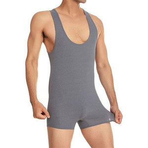 Hot Selling Customized Design <b>Men</b> <b>Wrestling</b> <b>Singlets</b> 100% Premium Quality Stretch Quick Dry Breathable Customizable Adults - Product Image 3