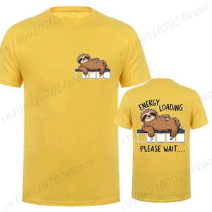 เสื้อยืดคอกลมแขนสั้นผู้ชายสีดำ พิมพ์ลายดิจิตอลด้านหน้า ผ้าถัก ทรงหลวม ไซส์ใหญ่ เป็นมิตรต่อสิ่งแวดล้อม สไตล์ลำลอง - Product Image 5