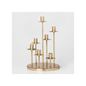 Premium Designer Metal Candle <b>Holder</b> with Refined Decorative Cutwork for Sophisticated Home Decoration - Product Image 2