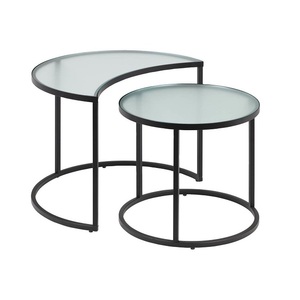 Stylish Metal Coffee <b>Table</b> With Glass <b>Top</b> Premium Decorative Furniture For Hotels Cafes And Residential Interiors - Product Image 5
