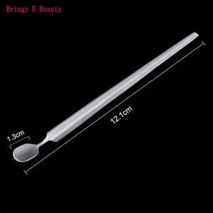 Pousse-cuticules et cuillère à cuticules professionnels en acier inoxydable, nettoyeur d'ongles pour le soin des ongles, outil de manucure et pédicure - Product Image 4