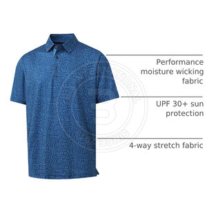 เสื้อโปโลกอล์ฟสำหรับวัยรุ่นแฟชั่นกลางแจ้งสมัยใหม่ ผลิตจากผ้าที่ระบายอากาศได้ดีและยืดหยุ่น ช่วยให้สวมใส่สบายระหว่างการฝึกซ้อม - Product Image 4