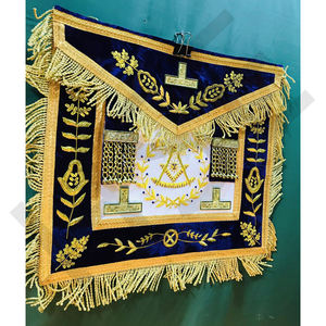 High Quality Purple Freemason Masonic <b>Apron</b> - Product Image 5