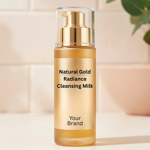 Leche Limpiadora Natural Gold Radiance para una Piel Radiante, Limpieza Profunda, Nutritiva, Iluminadora, Fórmula Suave para Uso Diario - Product Image 1