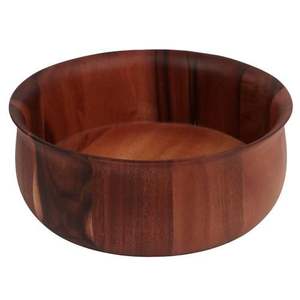 Nouveaux bols de service en bois écologiques, prix compétitif du fabricant indien, pour la restauration commerciale, les salades, les fêtes, sur mesure - Product Image 3