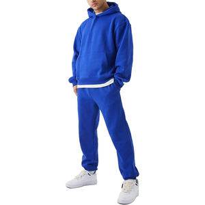 Conjunto Deportivo Esencial para Hombre, Sudadera con Capucha y Pantalones Jogger, Dos Piezas, Ropa Deportiva Informal para Estar en Casa - Product Image 1
