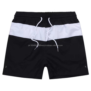Pantalones casuales para hombre, pantalones de secado rápido, pantalones cortos deportivos a juego de colores, pantalones cortos de playa de tres puntos para hombre - Product Image 3