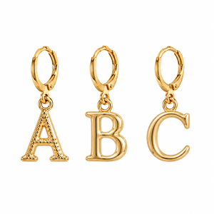 Manufacturer Metal Sneaker Jewelry Custom <b>Initial</b> Letter Shoelace Charms <b>Pendant</b> Wholesale - Product Image 1