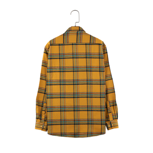 เสื้อเชิ้ตผู้ชายผ้าฝ้าย 100% คอตั้ง แขนยาว เนื้อผ้านุ่ม ระบายอากาศได้ดี เหมาะสำหรับใส่ลำลองหรือทำงานในฤดูใบไม้ร่วง มีจำหน่ายแล้ว - Product Image 1
