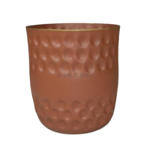 Maceta Moderna y Clásica para Interiores y Exteriores, Resistente, con Recubrimiento de Polvo de Hierro, Multiusos, con Drenaje - Product Image 3