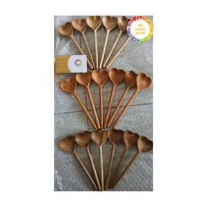 Cuchara de madera de acacia sostenible de origen vietnamita para mezclar ensaladas y preparar alimentos diarios en la cocina por 99 Gold Data - Product Image 6